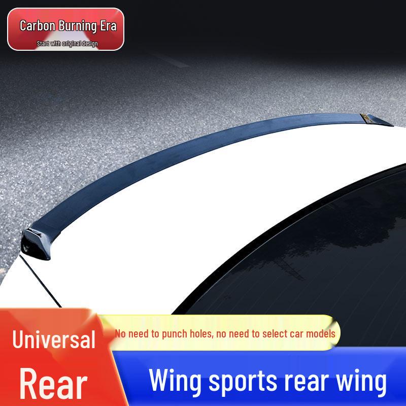 Universal No-Drill Rear Spoiler Wing Air Deflector