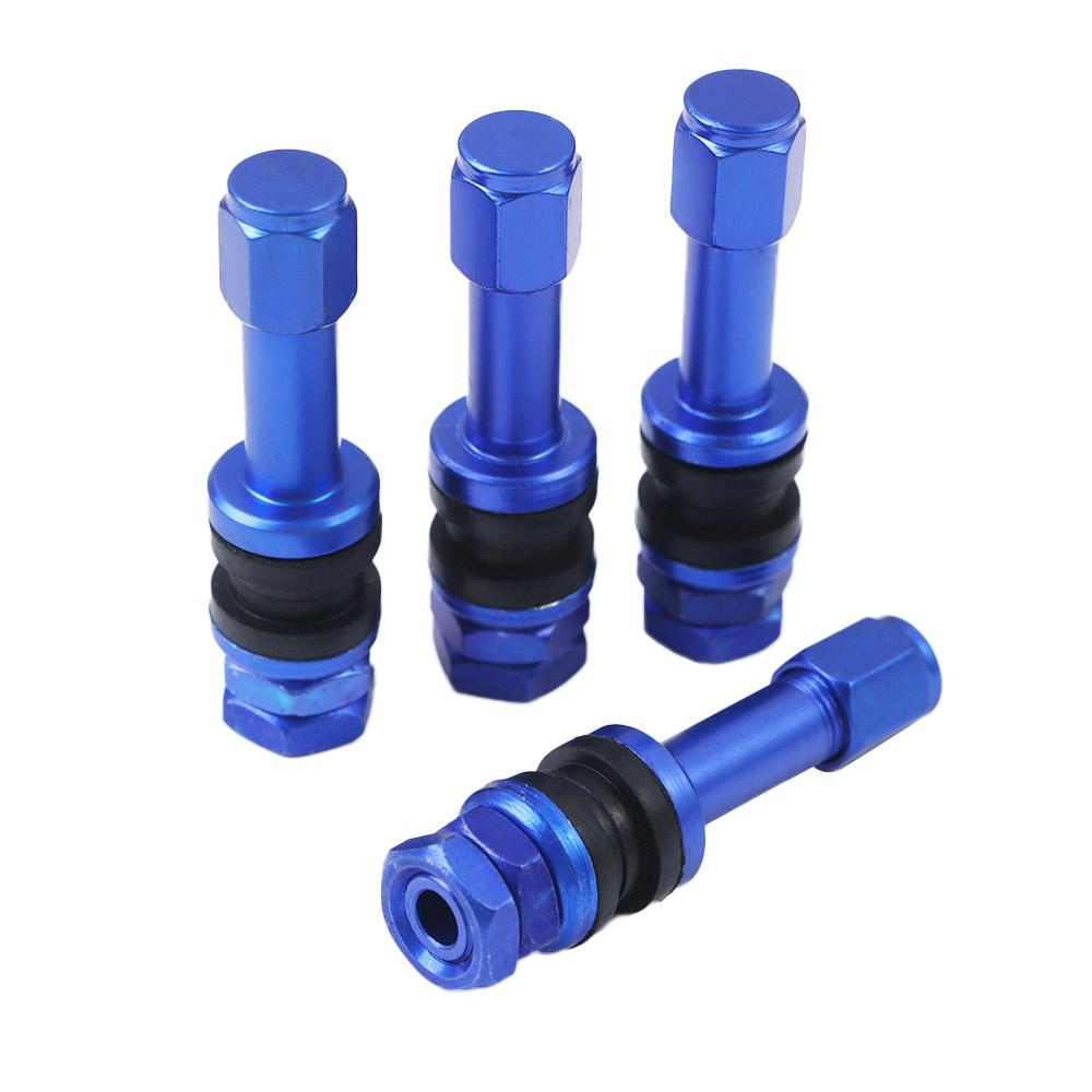 High Pressure Motorcycles Car Wheel Aluminum Zinc Zinc Alloy Bolt-in Tire Valve Stems Valves Dust Caps TR48E