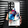 French Bulldog Dog Pug Design Plating Phone Case For Samsung Galaxy S24 S25 FE S26 Edge S23 Ultra S22 S21 Plus S20 Anti-Fall Air