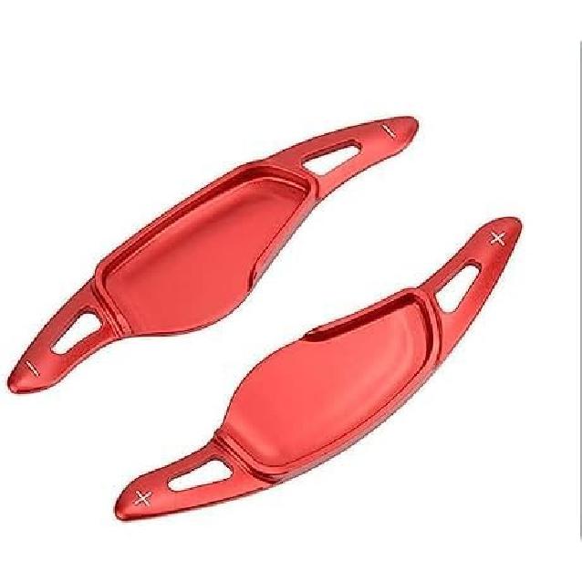 Car Steering Wheel Shift Paddles Extension Shifter Sticker,for BMW M4 G82 красный