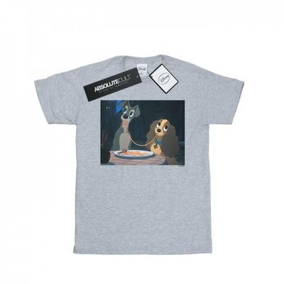 Mens Lady And The Tramp Spaghetti Slurp T-Shirt