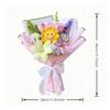 Chenille Flower Bouquet Ready to Gift Decor Pastel for Desk, Classroom, Teachers