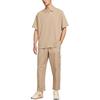 Nike Club Oversized Fashionable Breathable T-Shirt Men Tops Khaki IF0377247