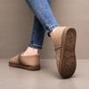 Support customized cotton shoes, piled and thickened casual snow-proof middle-aged mother non-slip women's shoes