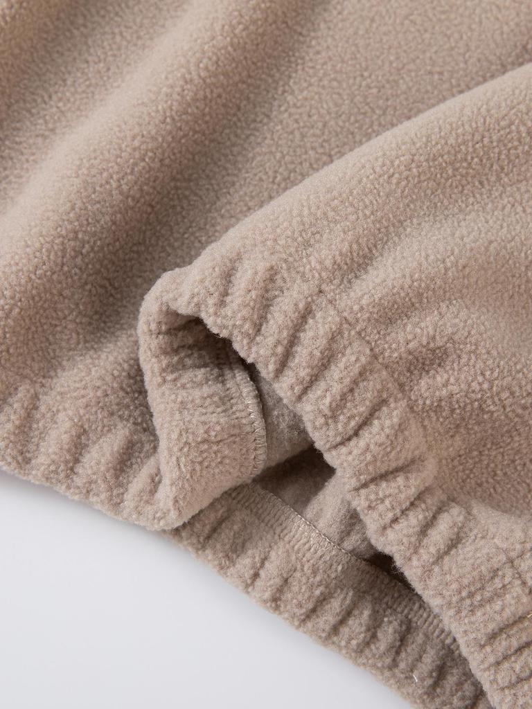 Kids' Fleece Half-Zip Sweatshirt Set for Boys and Girls Ages 1-7 - Autumn and Winter 2-Piece Outfit