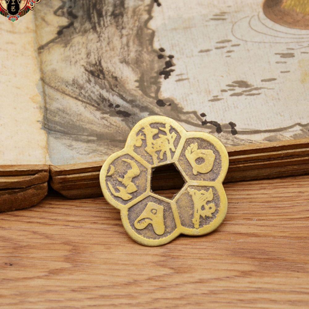 Copper Ancient Coins Enhancement Collection Lucky Coins Feng Shui Coins  Feng Shui Placement