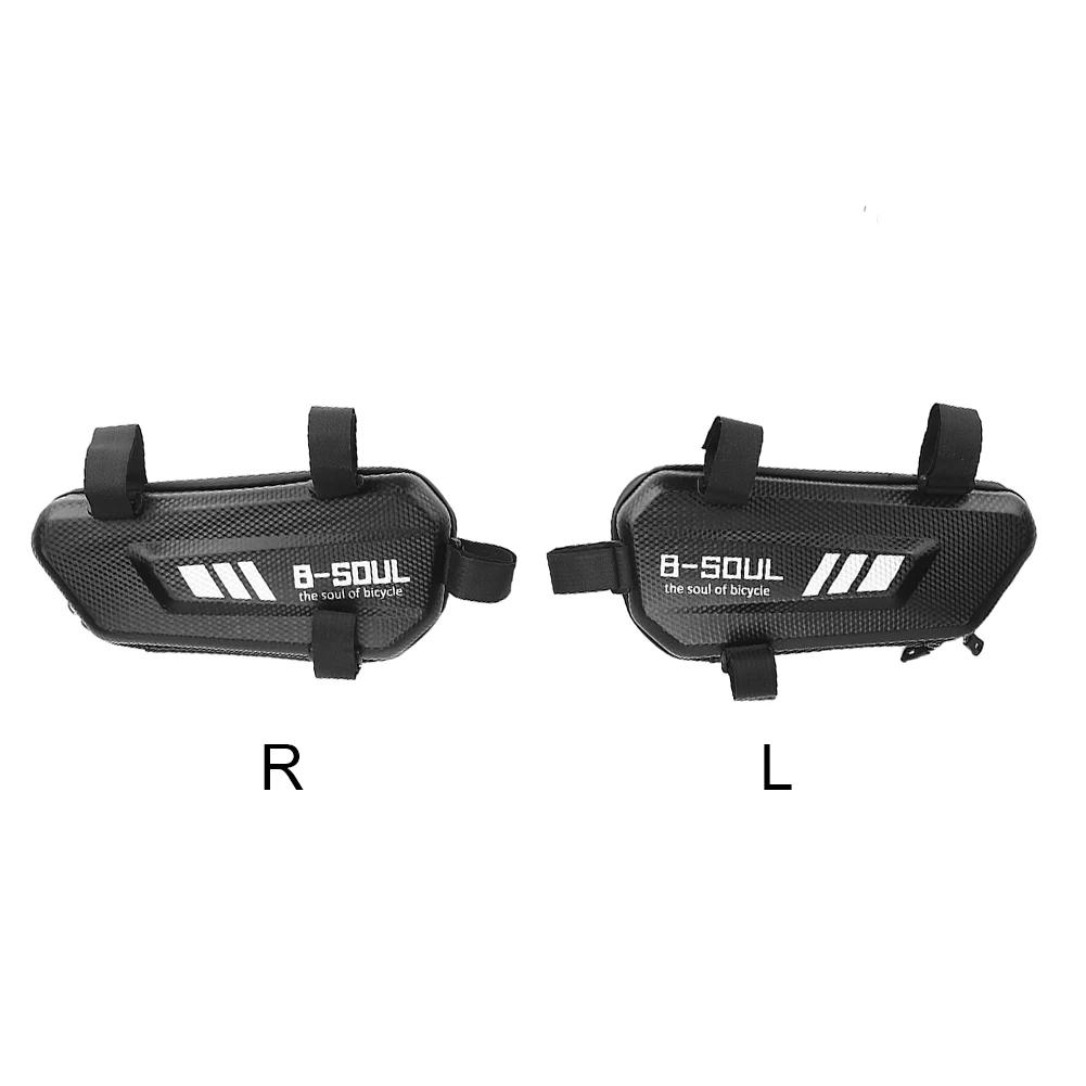 Motorcycle Side Bags Waterproof EVA Hard Shell Electric Bike Hanging Bag Mountain Bike Triangle Pouch Bag Motorcycle Saddle Bag