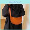 Bolso de Corduroy con Forma de Empanadilla de Moda para Mujer 2023 Nuevo Bolso Cruzado Ligero Estilo Minimalista Urbano