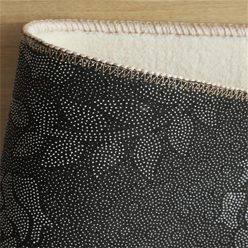 Weihnachtsdekoration Lebkuchenmann Runder Teppich Garderobe Rot Feiertags-Teppich Badezimmer Veranda Weihnachtsbaum Rutschfester Teppich