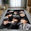 HD Stray Kids Kpop Star Living Room Non-Slip Area Rug Soft Carpet for Bedroom Kids Playroom Sofa,Home Decor Doormat Gift