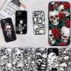 FM46 Skeleton Skull Soft Shell Phone Case for Xiaomi Xiaomi Poco M4 M5 M6 M7 X3 X6 X7 F8 Ultra Pro GT NFC