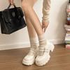 Vintage Mary Jane single shoes women's 2025 spring and summer new versatile small leather shoes college style jk platform big head single shoes