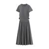 Chuyu Women's Relaxed Fit T-shirt & Skirt Two-Piece Set
