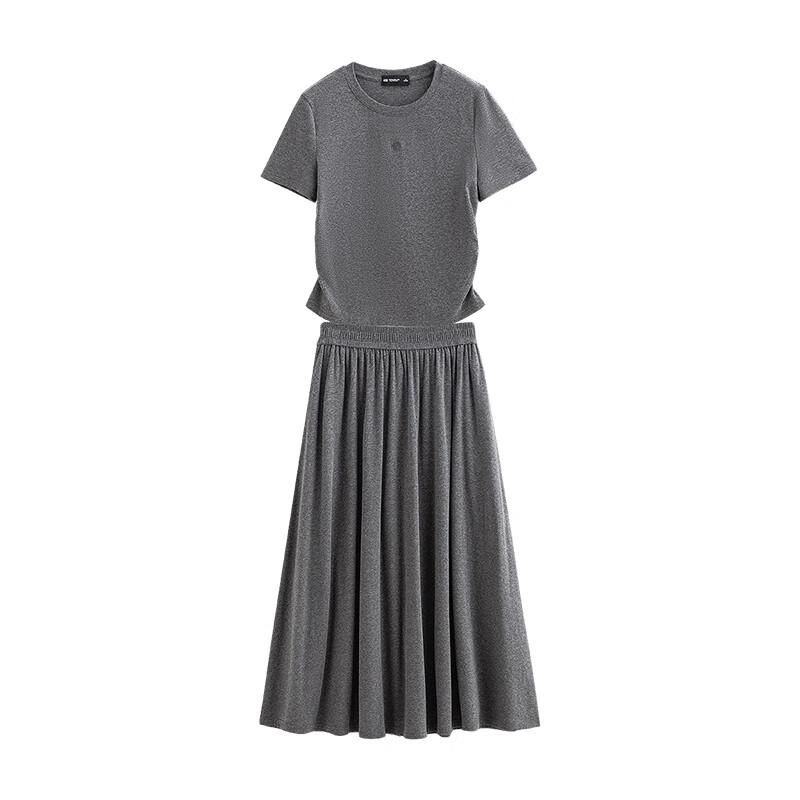 Chuyu Women's Relaxed Fit T-shirt & Skirt Two-Piece Set