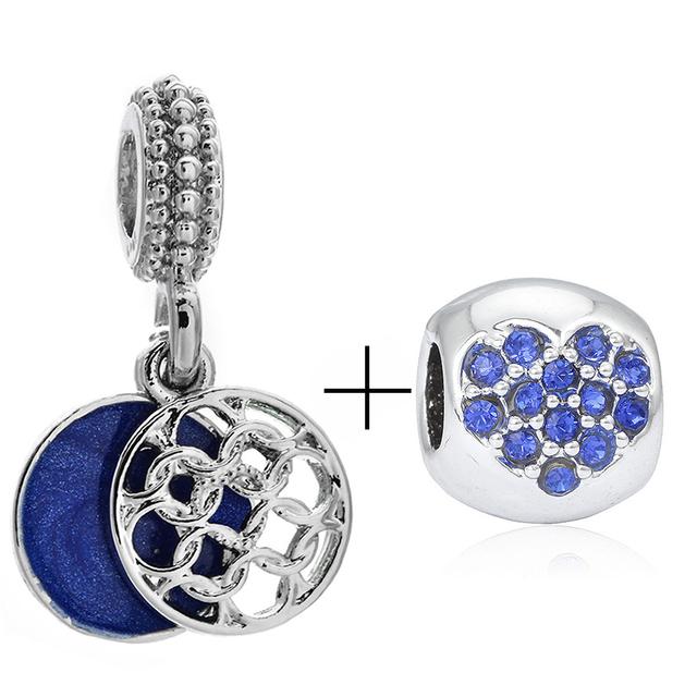 2 teile/los Hohe Qualität Kristall Herz & Lippen & Lippenstift Charme Anhänger Fit Diy Marke Armband Neckce Für Frauen Männer schmuck Machen