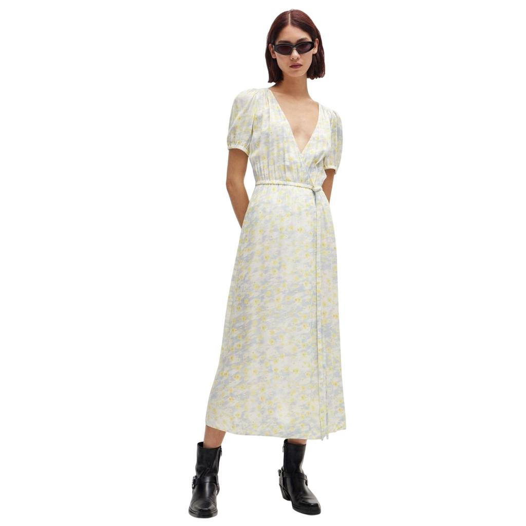 Hugo Womens/Ladies Kikoni-1 Wrap Front Dress