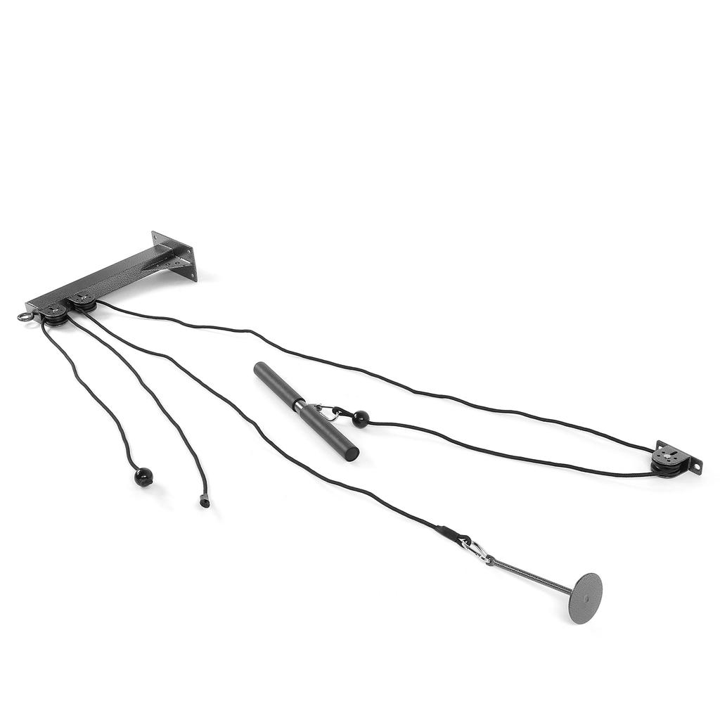 Fitness Wall Mount Stand Pulley Cable Attachment Arm Strength Trainning Workout Equipmen