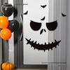 Halloween Door & Wall Stickers: Skeleton, Pumpkin, Ghost Designs