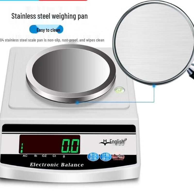 Yingheng Precision 5kg 0.1g Rechargeable Lab Jewelry Scale