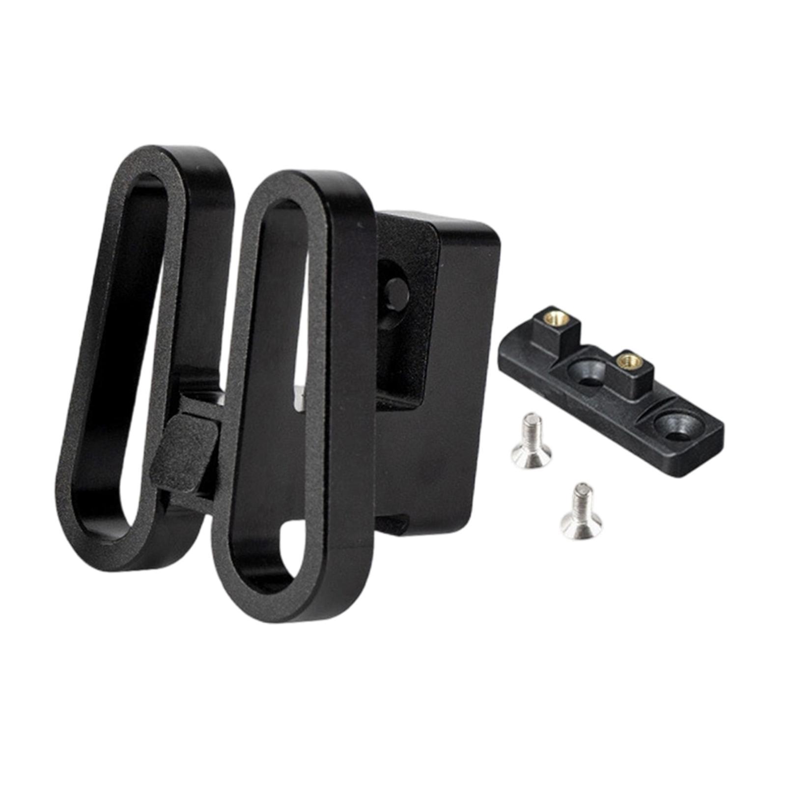Premium Bike Front Carrier Block Bicycle Rack Mount Lightweight Aluminum Alloy for Bikepacking Equipment чёрный