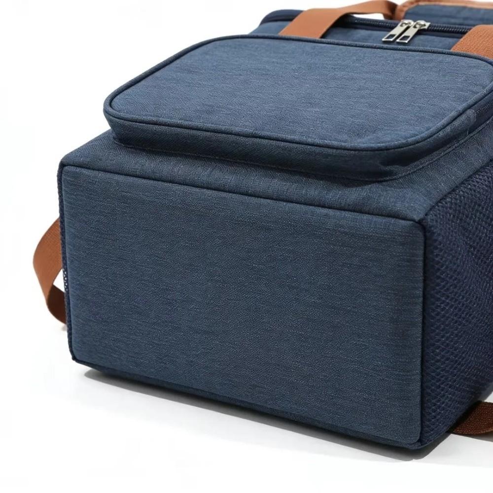 Leakproof Insulated Lunch Bag Lightweight Insulation Shoulder Bag Portable Food Storage Bag School