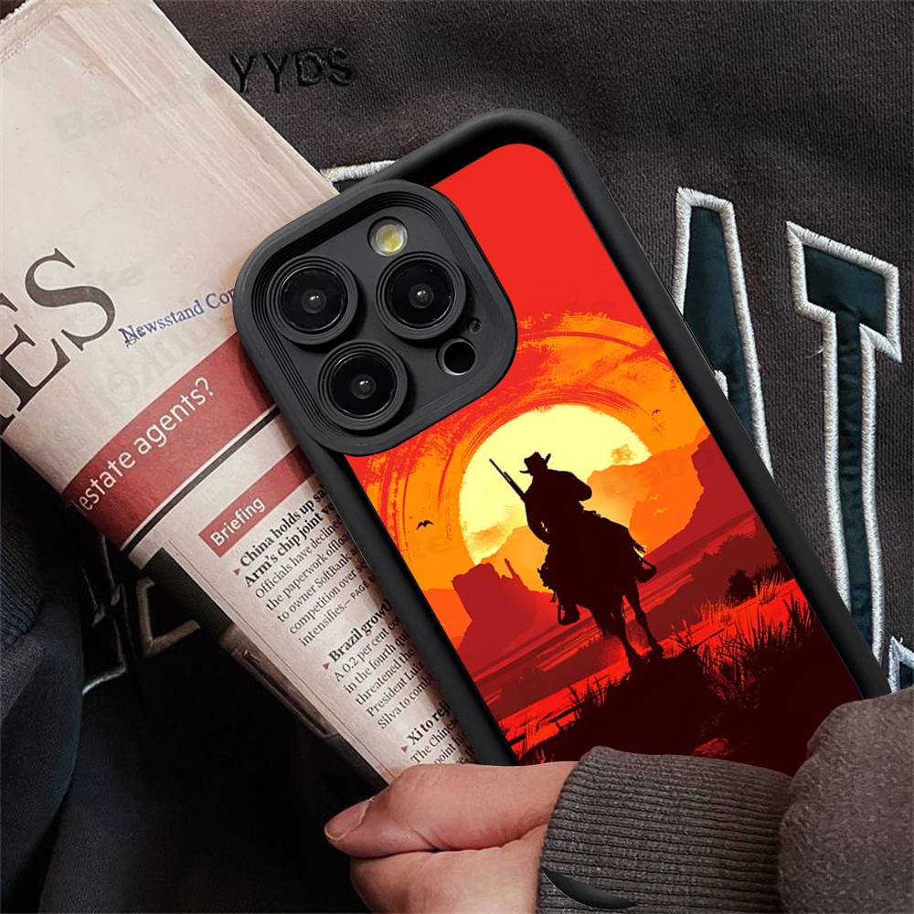 

Чехол для телефона Red Dead Redemption RDR 2 для iPhone 17 16 15 13 11 12 14 Pro Max Plus Силиконовый чехол-оболочка iPhone 16pro max