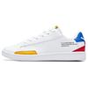 Life Collection Lightweight Abrasion Resistant Low Top Skateboard Shoes Men's White Yellow 111938020R-2