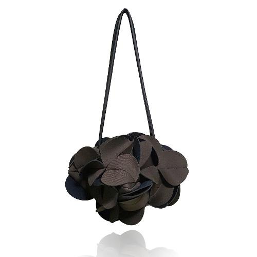 Suin Flower Bag - Color Added Brown