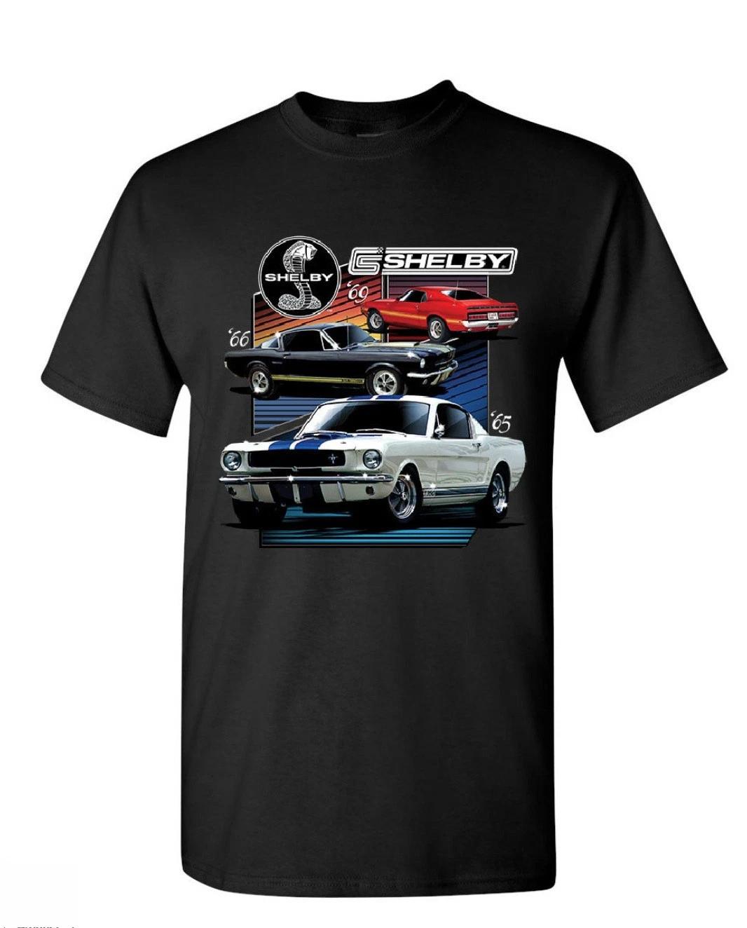 Ford Mustang 1969 Shelby GT350 GT500 Mens Men s and Women s T-shirts American Muscle Car ALL Sizes XXXXL