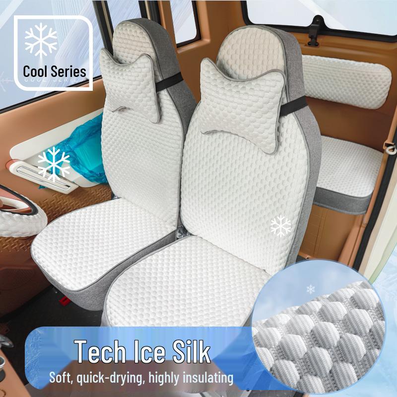 Leimai Z2 New Energy Electric 4-Wheel Vehicle All-Season Linen Seat Cover Default
