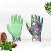 Wasserdichte Gartenhandschuhe Floral Durchstichfeste Schutzhandschuhe Rutschfeste Gartenarbeitshandschuhe Geschenk