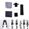 Naruto Hyuga Hinata Cosplay Costume Halloween Outfit Carnival Set Gift