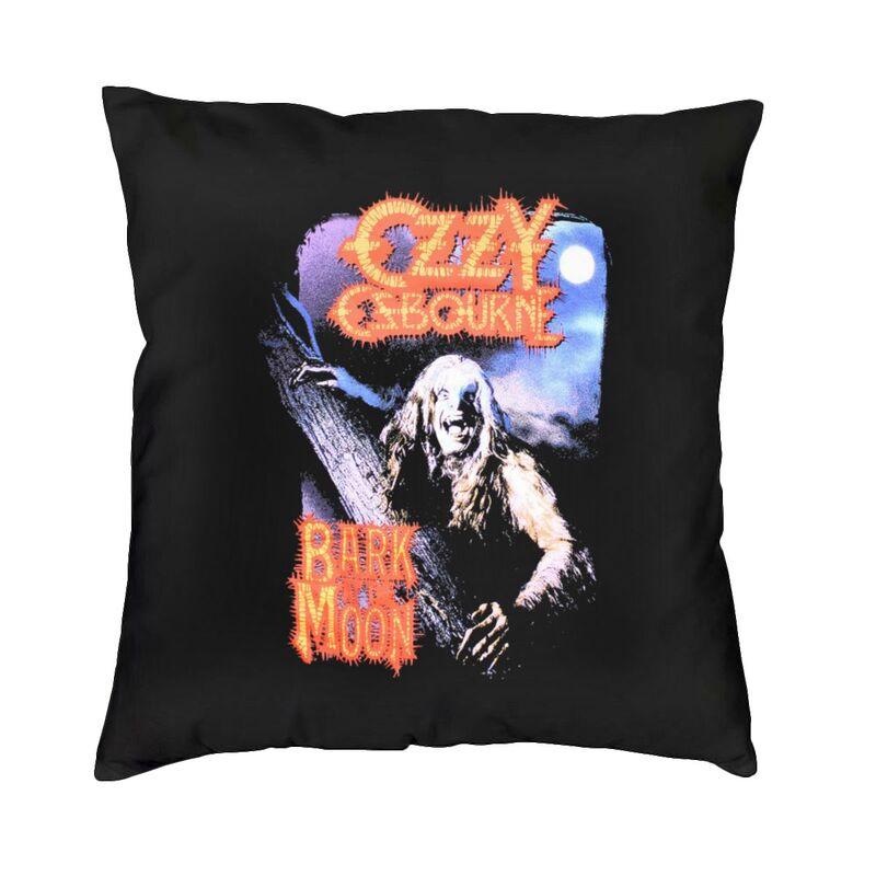 Vibrant Ozzy Osbourne Square Throw Pillow Case Decoration 3D Two Side Print Rock Band Heavy Metal Cushion Cover for Living Room