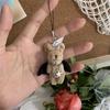 Wings Star Rabbit Phone Charm Gothic Punk Y2k Lanyard Plush Rabbit Keychains Phone Pendant Korea Ins Mobile Phone Chain