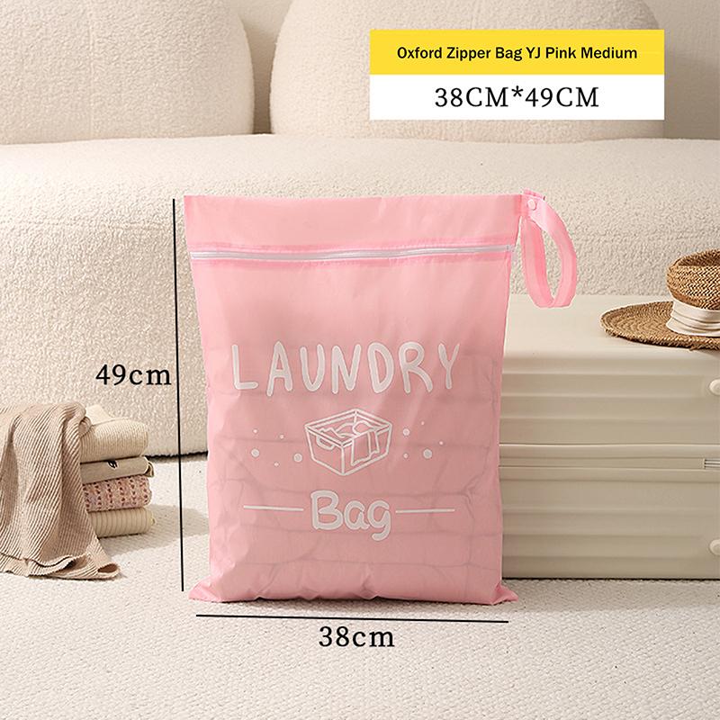 

Portable Dirty Clothes Storage Bag Laundry Bags Oxford Waterproof Storage Pouch For Swimming Fitness Beach Clothes Organizer Bag