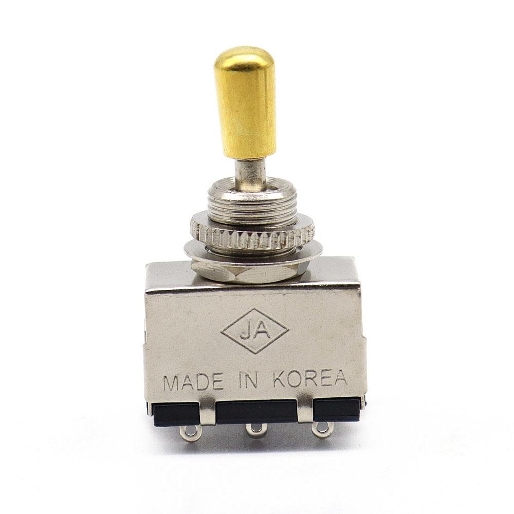 

Guitar Switch 3 Way Silver Guitar Pickup Selector Toggle Switch for SG LP EPI Style Electric Guitar