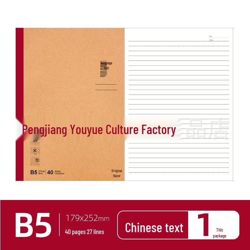 MG B5 Student Practice & Correction Notebook for Primary to Senior High School
