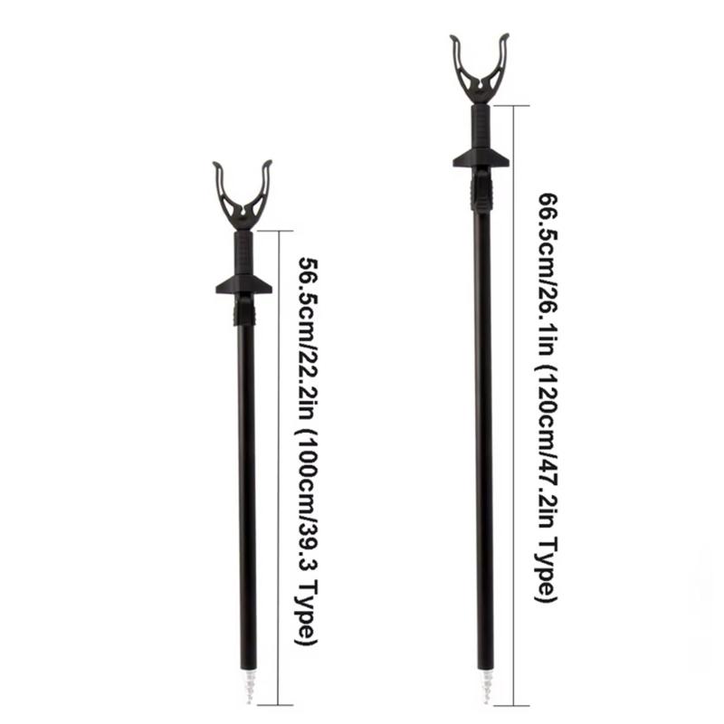 Fishing Poles Support Rack with Ground Stake Rod Holder Mount Bracket Portable Fishing Rod Stand Telescopic Poles Holder
