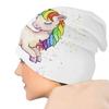 Sleeping Baby Rainbow Unicorn Skullies Beanies Caps For Unisex Women Unisex Fashion Winter Warm Knitting Hat Adult Bonnet Hats