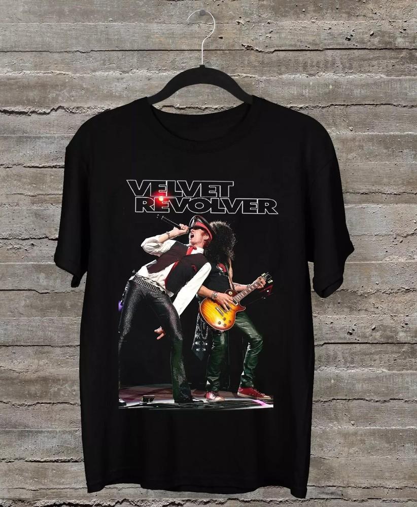 НОВАЯ Редкая VELVET REVOLVER Группа Унисекс Подарок Футболка Унисекс Футболка XXL