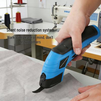 Electric Handheld Rechargeable Fabric Cutting Shears - Lithium Battery Sewing Cutter
