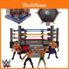 Hochwertiges Actionfiguren-Set aus Kunststoff für Kinder, bestehend aus 4 Wrestlern und einer vierseitigen Arena.