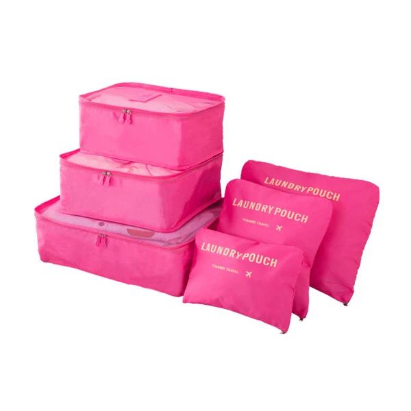 Travel Storage Bag Six Piece Set Luggage,Clothing Sorting Bag,Business Travel Clothes,Shoes,Underwear Packaging Storage Bag
