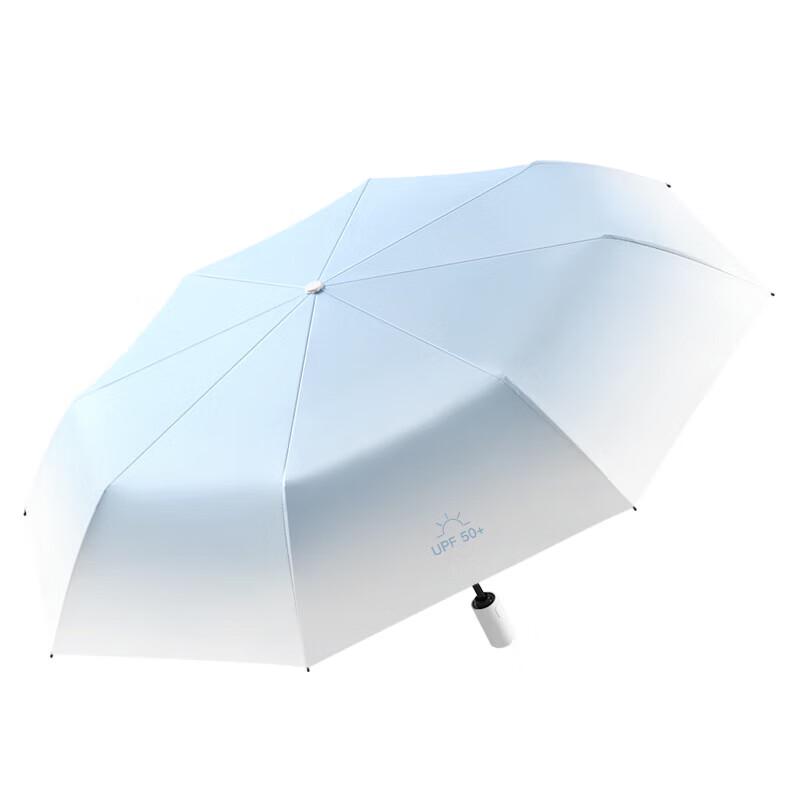 MAYDU Automatic Three-Fold Sun/Rain Umbrella
