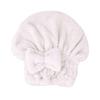 Bowknot Drying Cap, Women's Absorbent Quick-Dry Thick Coral Fleece Pineapple Pattern Home Bath Hair Towel