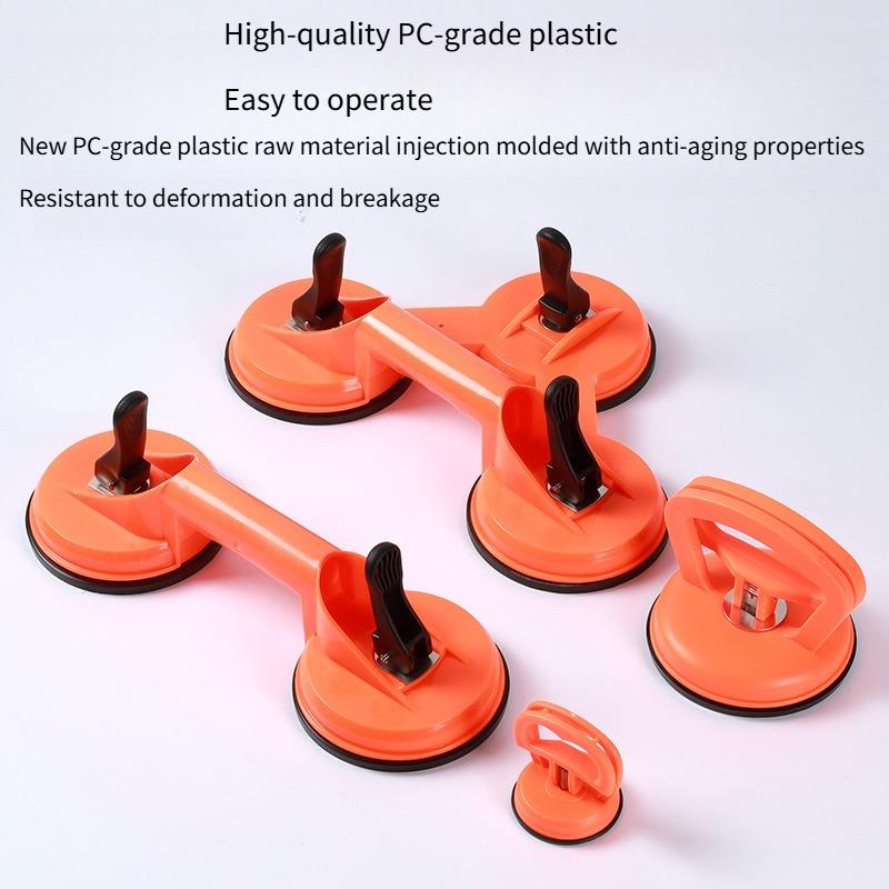 1PC suction cup, strong tile glass, integrated ceiling, ceiling removal, suction extractor, two claws, three claws, large suction puller