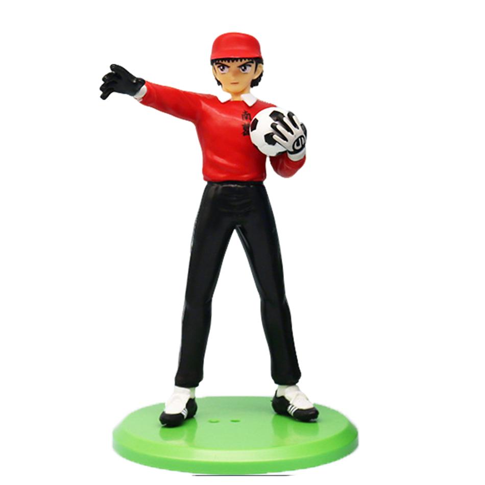 18cm Captain Tsubasa Anime Model Ozora Tsubasa Action Figures Hyuuga Kojirou/Wakabayashi Genzou Figurine Collection Figure Gifts Premium Quality