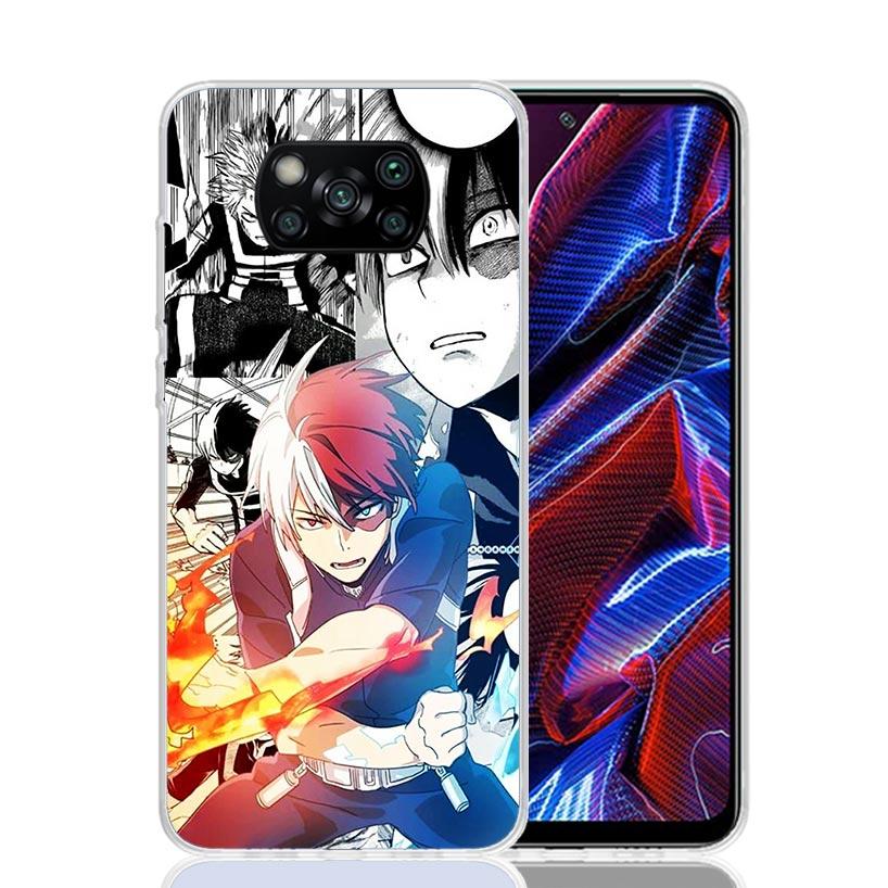 

My Hero Deku Case Phone Cover for Xiaomi Redmi Note 10 9 9S 8 8T 7 5 Pro Mi 12T 11T 10T 9T 12 11 Lite A3 A2 Trend Fundas Mi 11T Redmi Note 9S