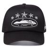 Cappello in Rete da Uomo Stile Street Hip Hop Cappello da Donna per Uso Esterno Cappello Protezione Solare Cappello da Ciclismo Skateboard Cappello da Indossare Quotidiano Cappello da Baseball Ultimo Cinque Stelle