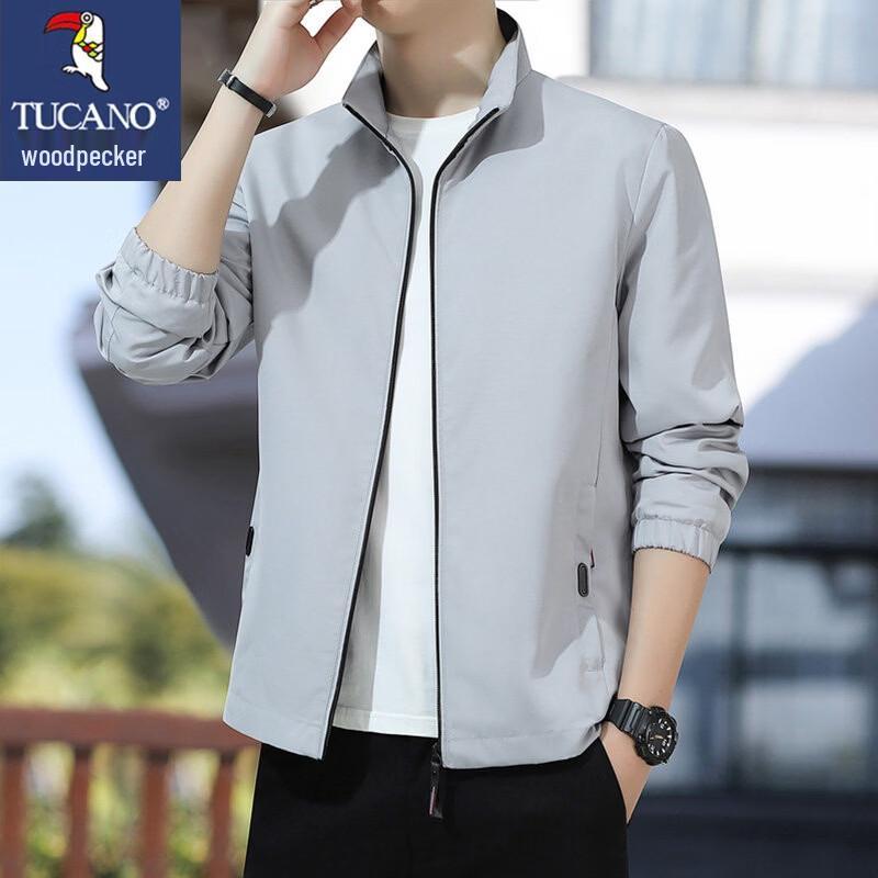 TUCANO Men s Windproof Waterproof Stand Collar Casual Jacket M